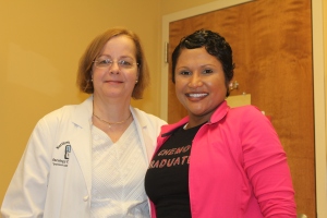Dr. Hahm and her chemo graduate