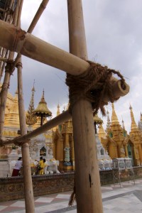 no metal scafolding needed we have bamboo and string??